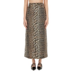 SKIRT WITH MAXI SLIT