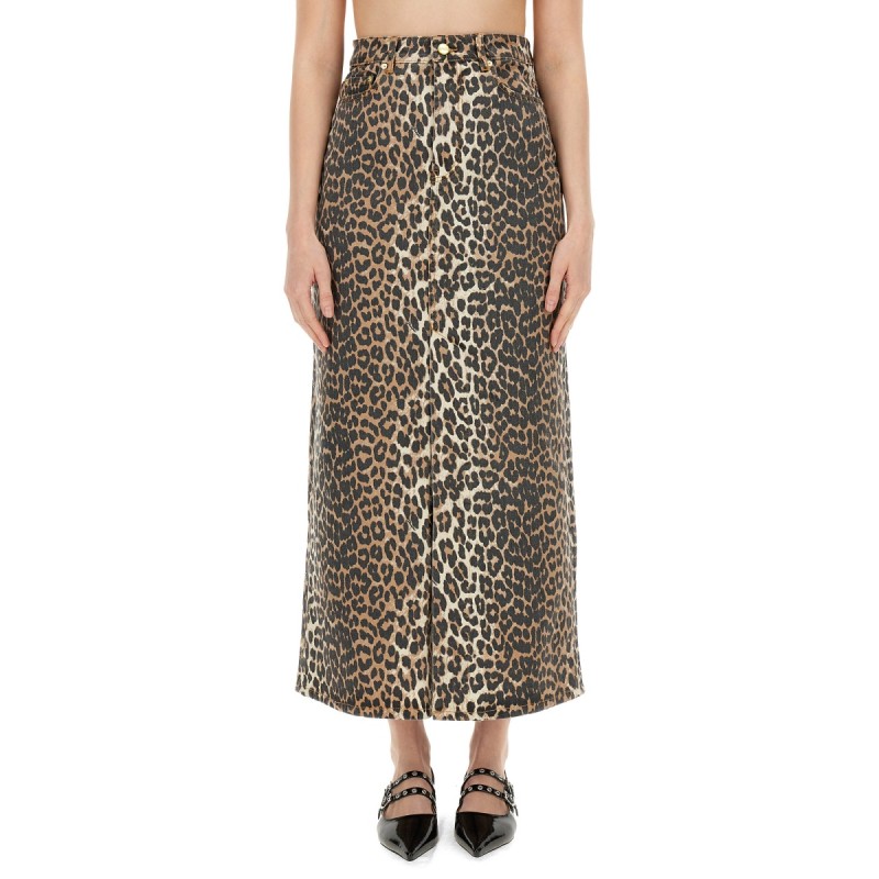 SKIRT WITH MAXI SLIT