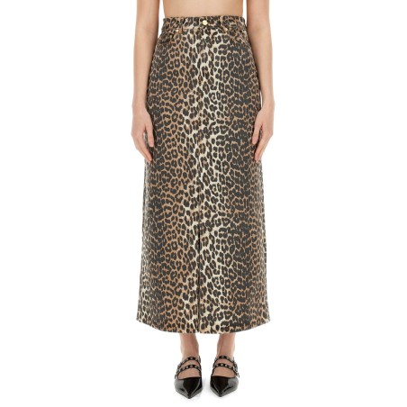 SKIRT WITH MAXI SLIT
