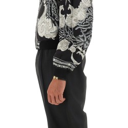 REVERSIBLE BAROQUE SEA JACKET