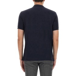 POLO WITH LOGO PATCH