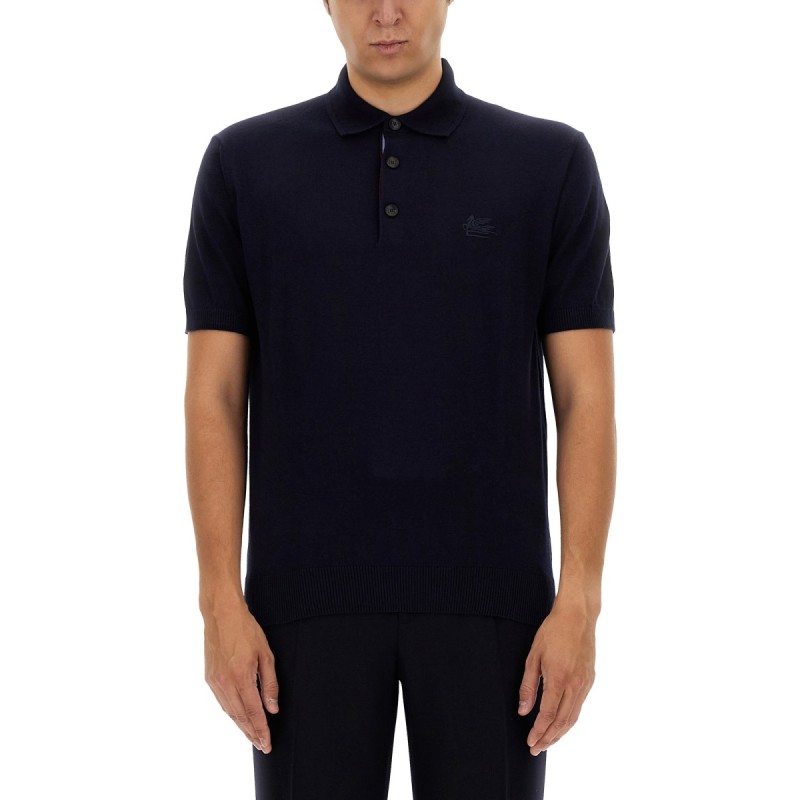 POLO SHIRT WITH PEGASUS EMBROIDERY