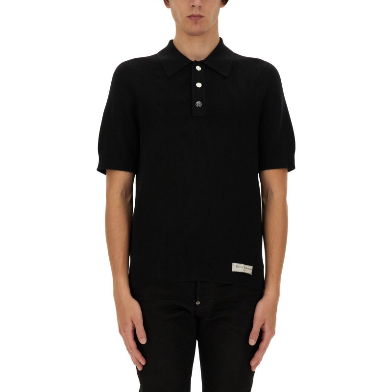 MERINO WOOL POLO SHIRT