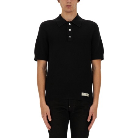 MERINO WOOL POLO SHIRT