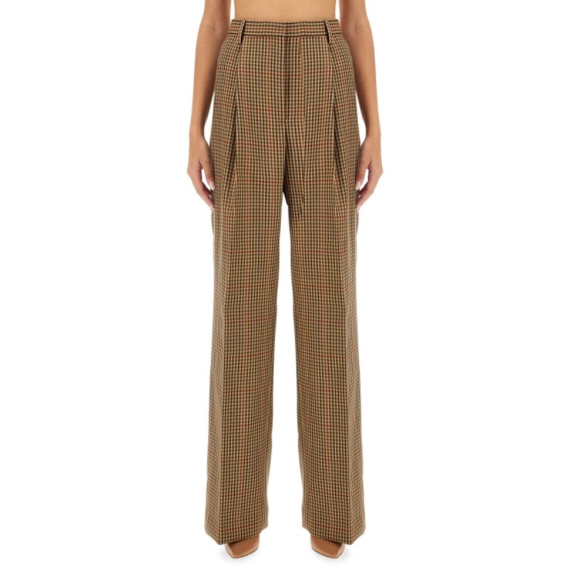 PANTS WITH CHECK PATTERN