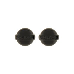 GLOSSY BLACK MINI LOLLIPOP EARRING