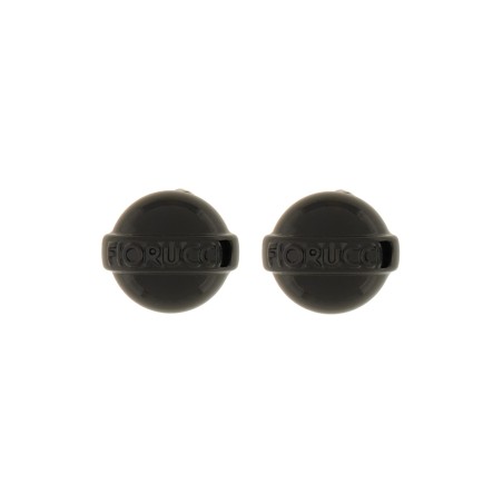 GLOSSY BLACK MINI LOLLIPOP EARRING
