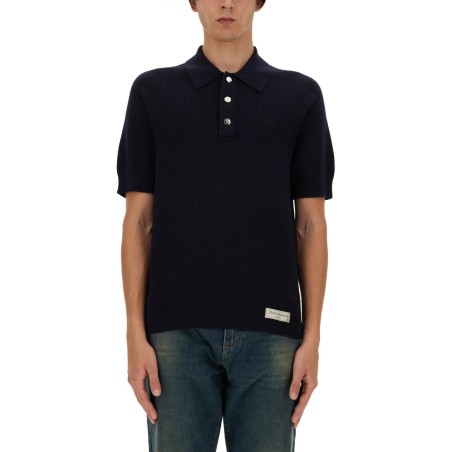 MERINO WOOL POLO SHIRT