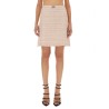 TWEED FLARED SKIRT