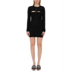KNITTED MINI DRESS