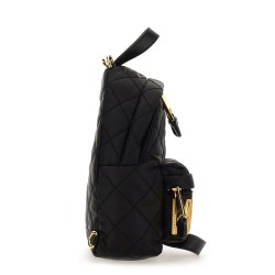 QUILTED NYLON BACKPACK