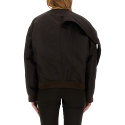 BOW NECK BOMBER JACKET