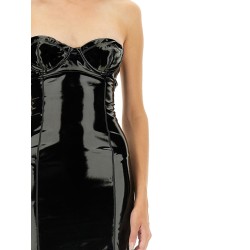 VINYL MINI DRESS