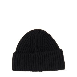 BEANIE HAT WITH LOGO PATCH