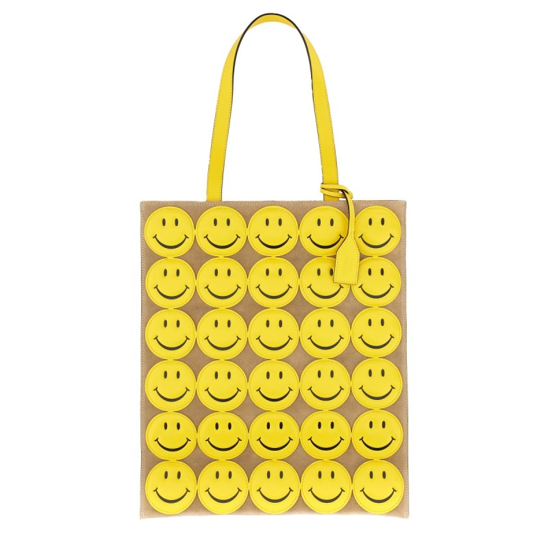 "SMILEY" SHOPPER BAG