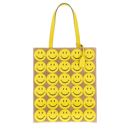 "SMILEY" SHOPPER BAG