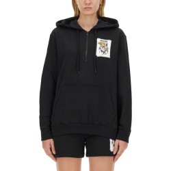 SWEATSHIRT WITH LOGO PRINT