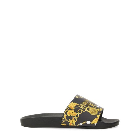 SLIDE SANDAL WITH LOGO