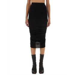 SKIRT WITH DRAPE