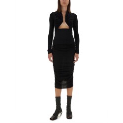 SKIRT WITH DRAPE