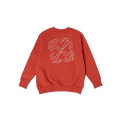 arrow stitched crewneck