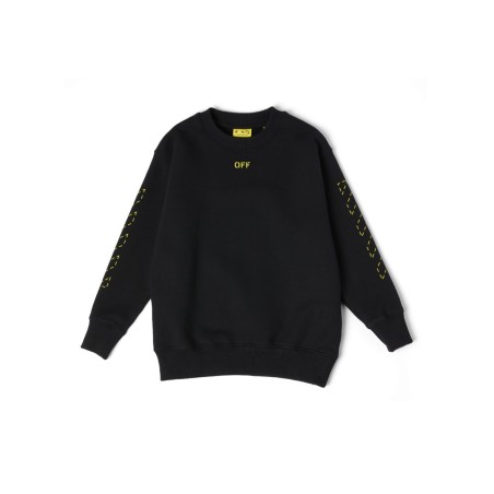 arrow stitched crewneck