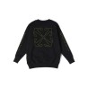 arrow stitched crewneck