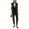 DOUBLE-BREASTED SLEEVELESS JACKET