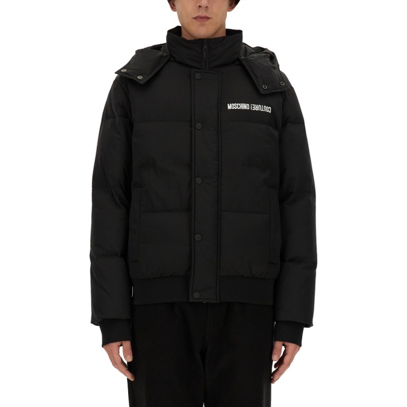 DOWN JACKET WITH LOGO