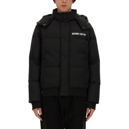 DOWN JACKET WITH LOGO
