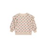 baby cherry all over ruffle sweatshirt