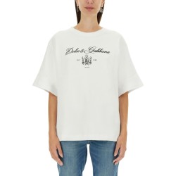 T-SHIRT WITH LETTERING LOGO