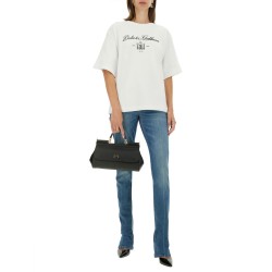 T-SHIRT WITH LETTERING LOGO