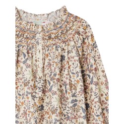 blouse smockee petal