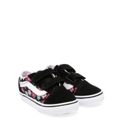 old skool v glitter flower power multi/true white