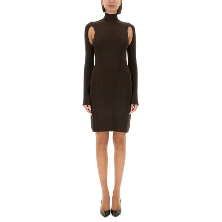 AIR TURTLENECK DRESS