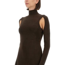 AIR TURTLENECK DRESS