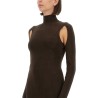 AIR TURTLENECK DRESS