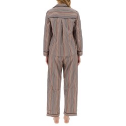 STRIPED PATTERN PAJAMA SET