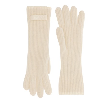 GROSGRAIN LOGO GLOVES