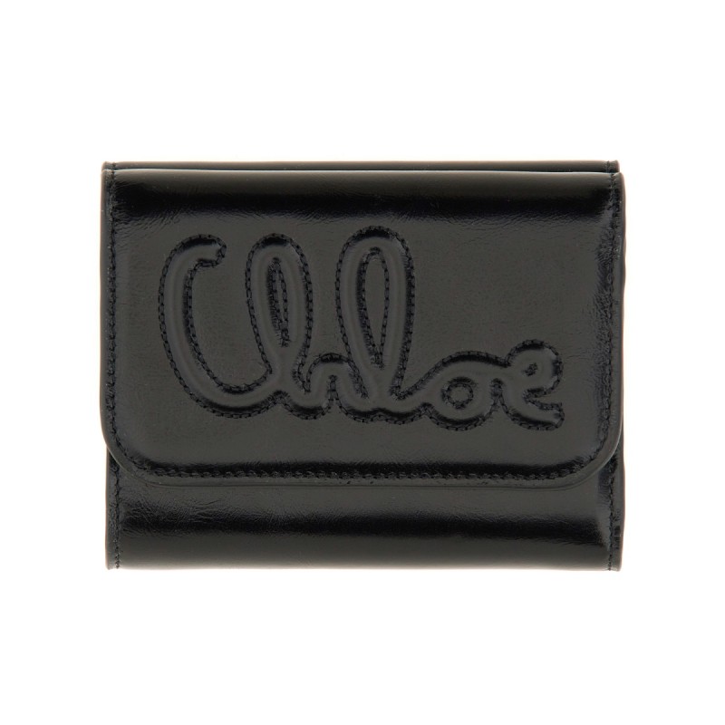 TRIFOLD WALLET C CHLOÉ SMALL