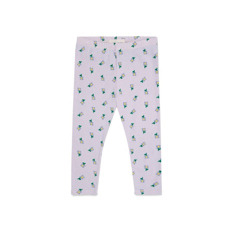 baby pansy flower all over leggings