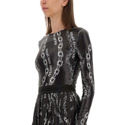 "CHAIN COUTURE" BODYSUIT