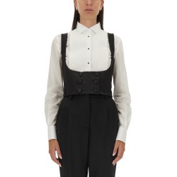 DOUBLE-BREASTED TUXEDO VEST