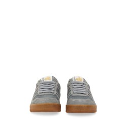 MESH, SUEDE AND NAPPA LEATHER SNEAKER