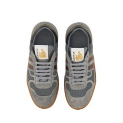 MESH, SUEDE AND NAPPA LEATHER SNEAKER