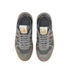 MESH, SUEDE AND NAPPA LEATHER SNEAKER