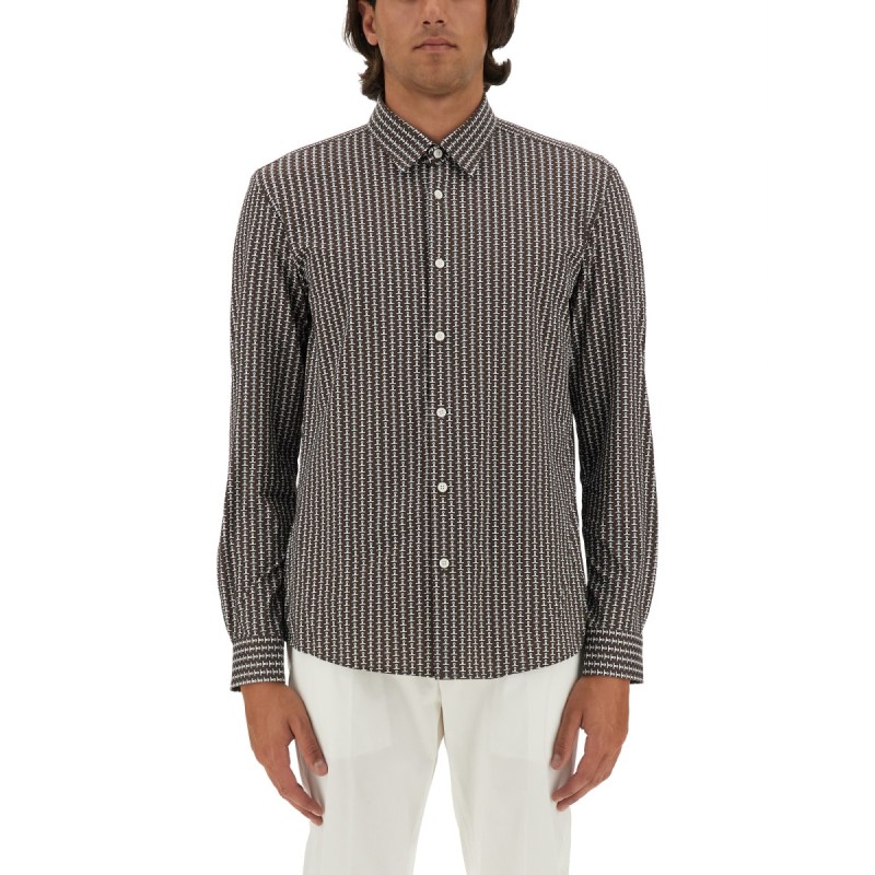 MICRO CHECK PATTERN SHIRT