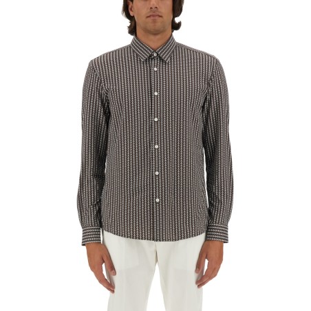 MICRO CHECK PATTERN SHIRT
