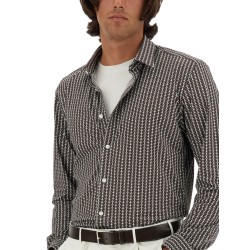 MICRO CHECK PATTERN SHIRT